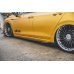 Накладки сплиттеры на пороги Вар2 на VW Golf VIII